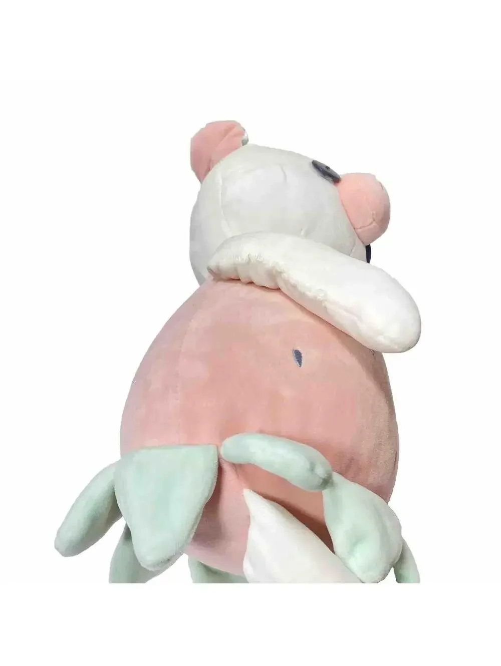 Pig Plush Toy Soft Teddy Bear Piggy with Flower Strawberry Stuffed Toy *As Is